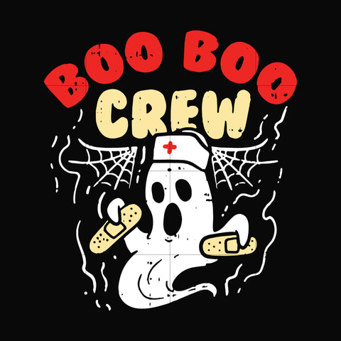 Boo boo crew svg