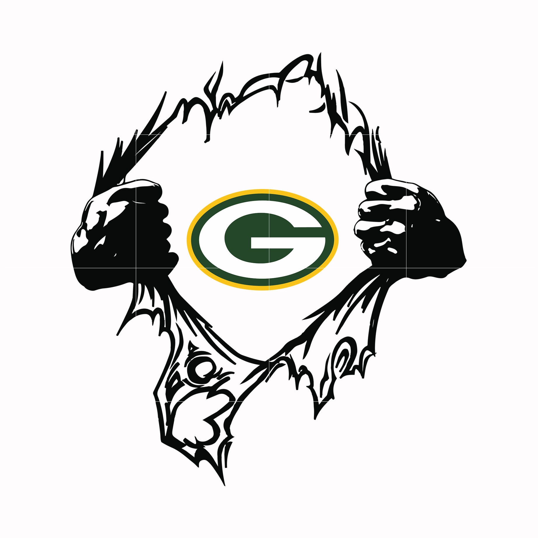 Green Bay Packers superman, svg, png, dxf, eps file NFL0000154