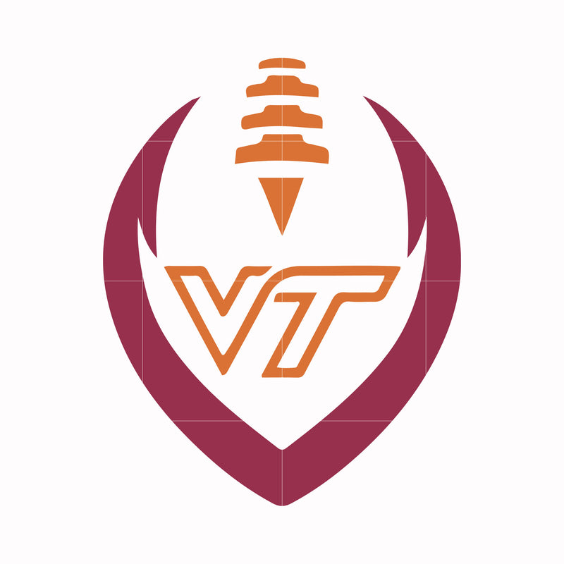 Virginia Tech Hokies svg, png, dxf, eps file NCAA0000339
