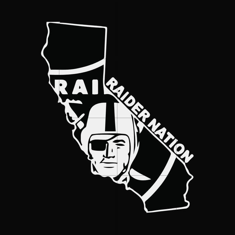 Raider nation, svg, png, dxf, eps file NFL0000190
