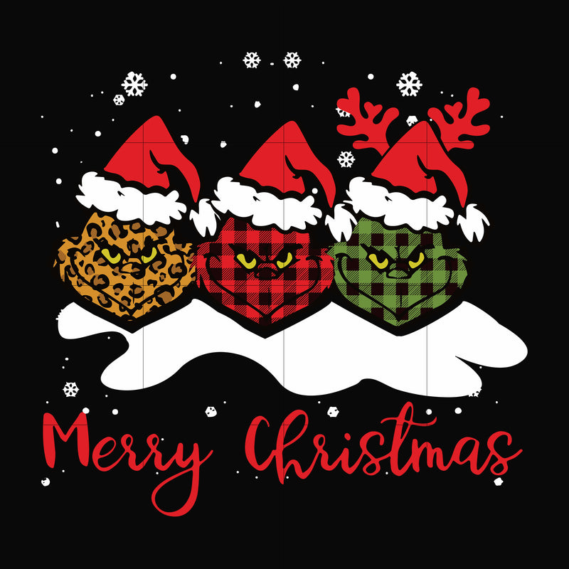 Merry Christmas Grinch svg, png, dxf, eps digital file NCRM14072035