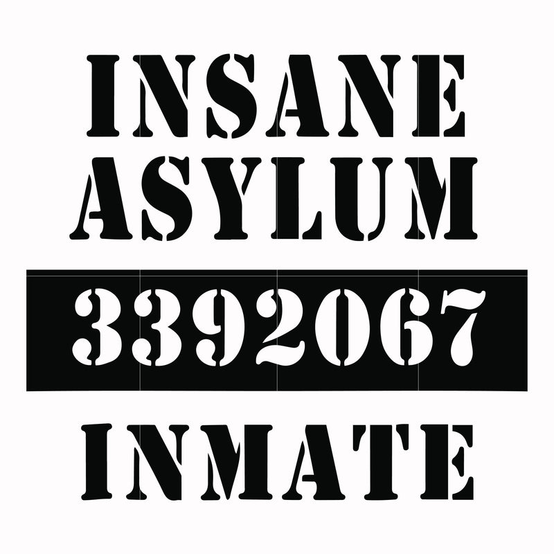 Insane asylum 3392067 inmate svg, halloween svg, png, dxf, eps digital file HLW2307216