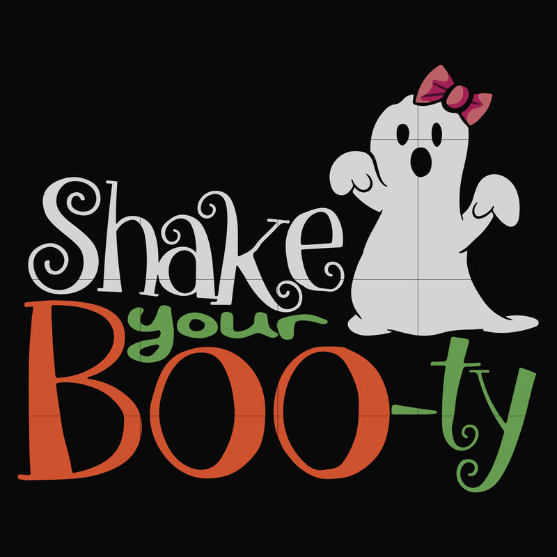 Shake your boo-ty svg, halloween svg png, dxf, eps digital file HWL17072038