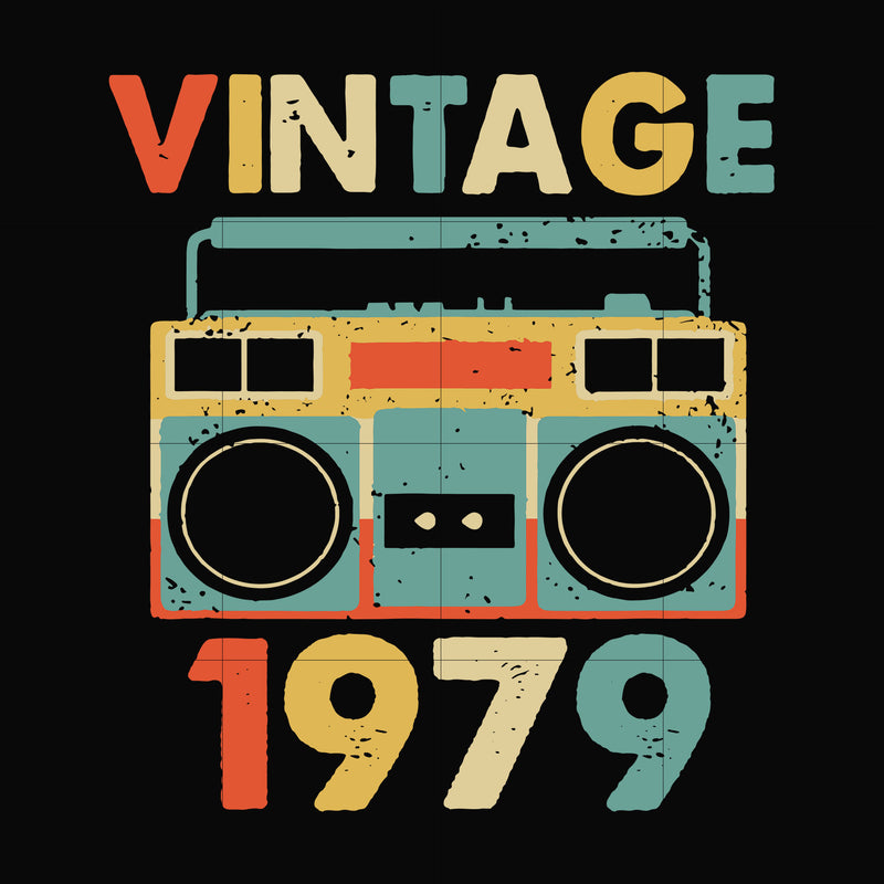 Vintage November 1979 svg, png, dxf, eps digital file NBD0021