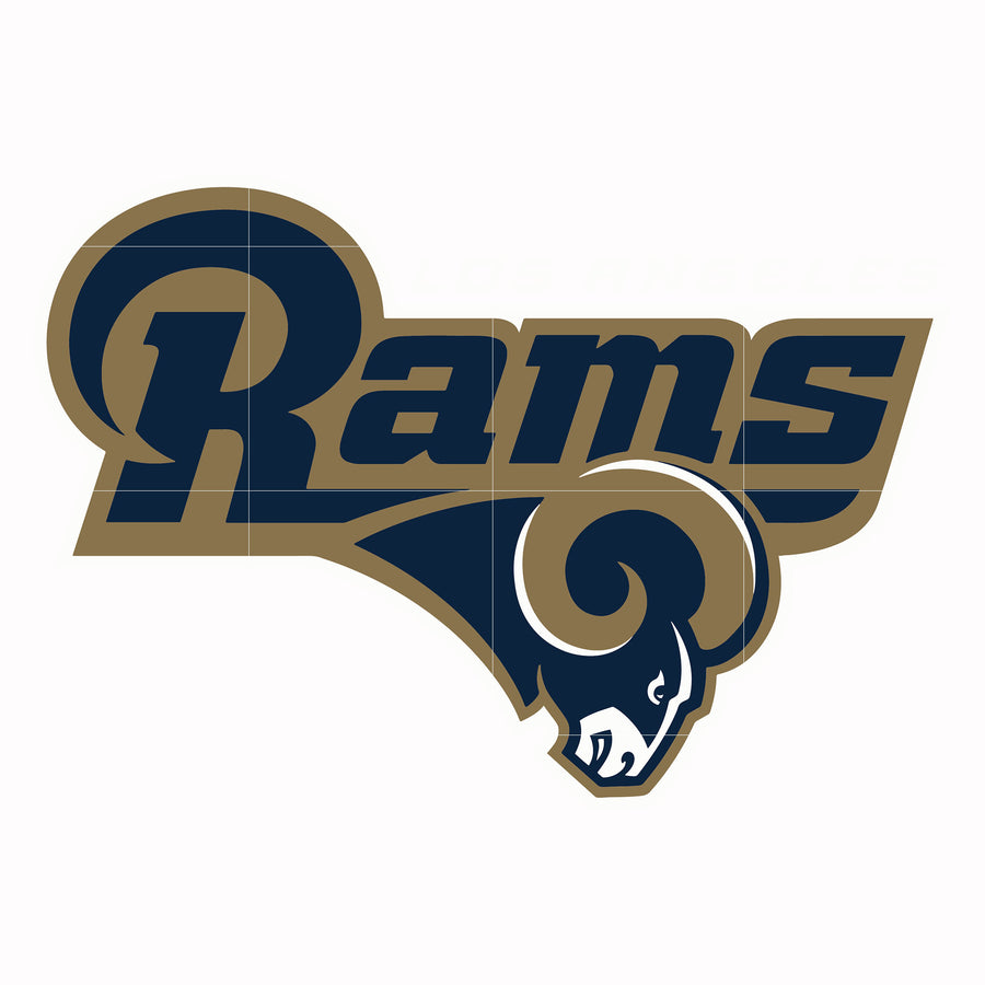 Los Angeles Rams, svg, png, dxf, eps file NFL000013