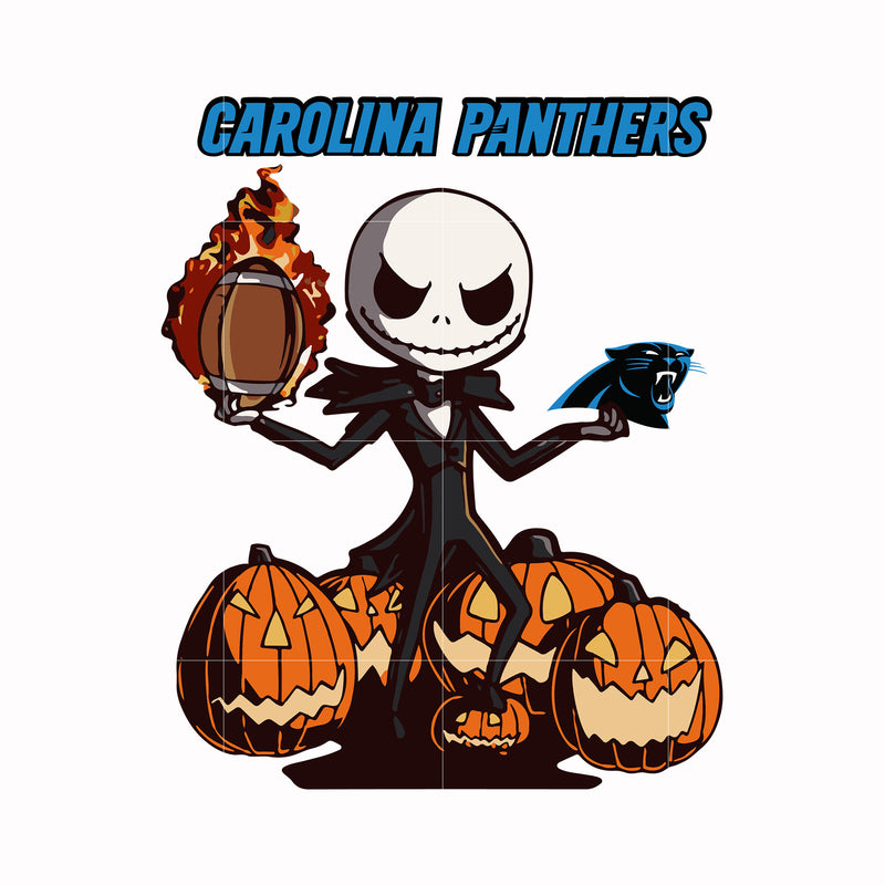 Carolina panthers Jack svg, png, dxf, eps, digital file HLW0064