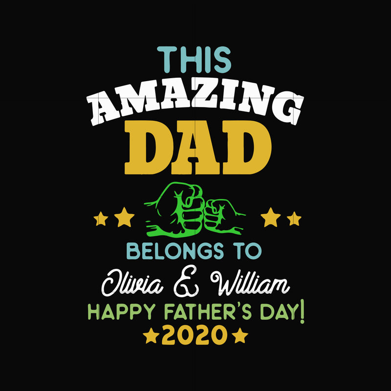 This amazing dad svg, png, dxf, eps, digital file FTD142