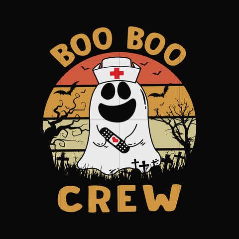 Boo boo crew svg