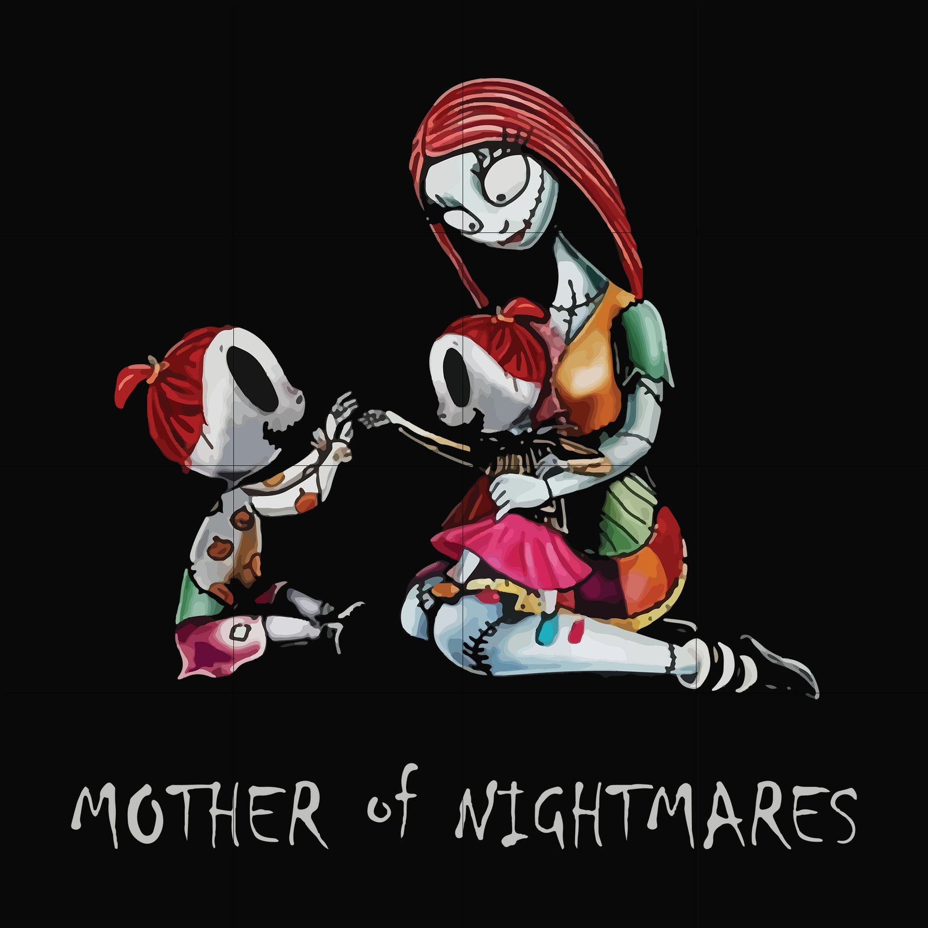 Mother of nightmares svg, png, dxf, eps file FN000647
