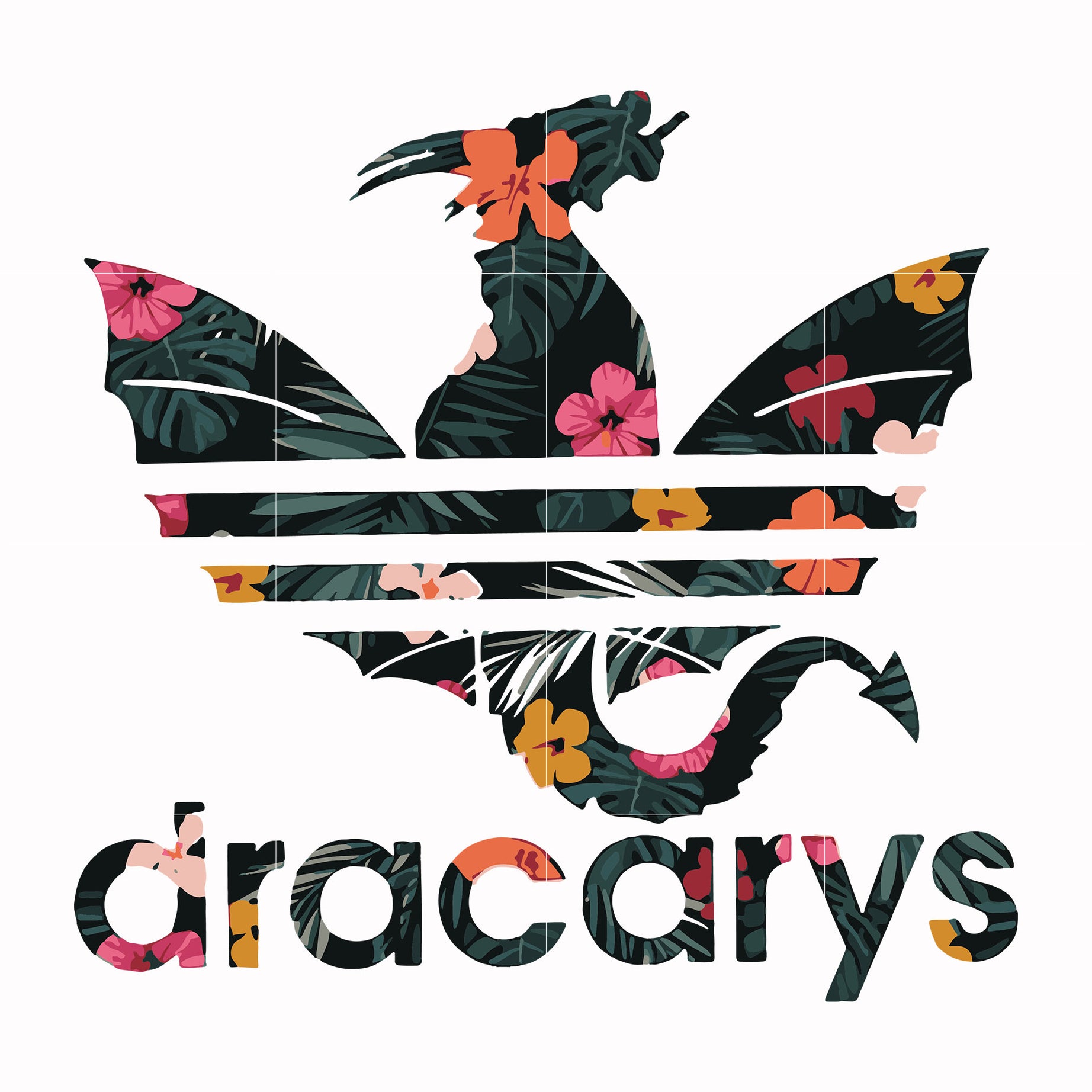 Dracarys svg, png, dxf, eps file FN000407