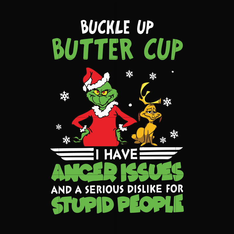 walk away i have anger issues and a serious dislike for stupid people, grinch svg, png, dxf, eps digital file NCRM1307205
