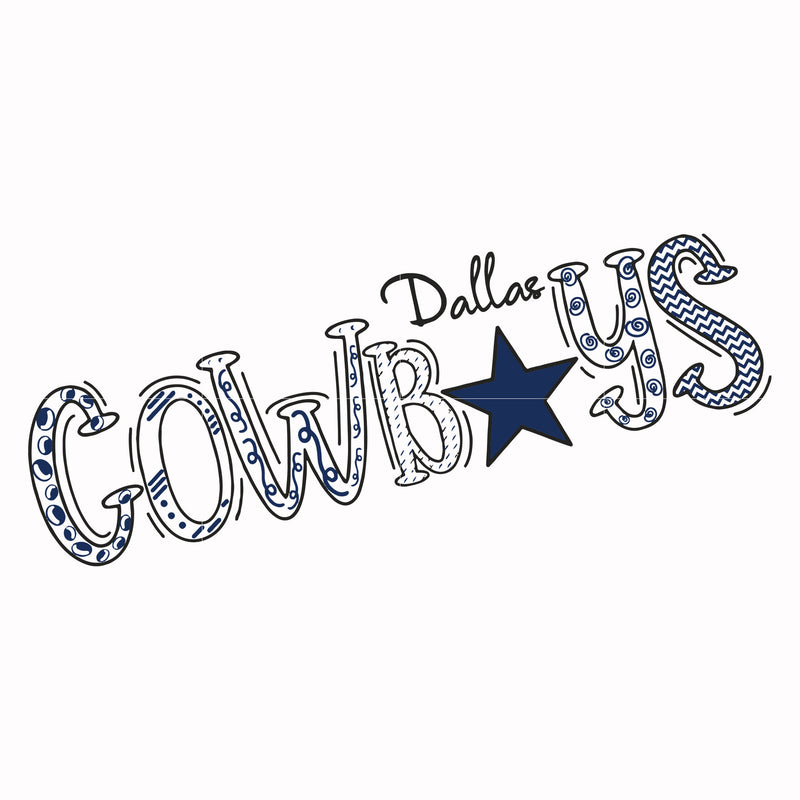 Dallas Cowboys, svg, png, dxf, eps file NFL0000194