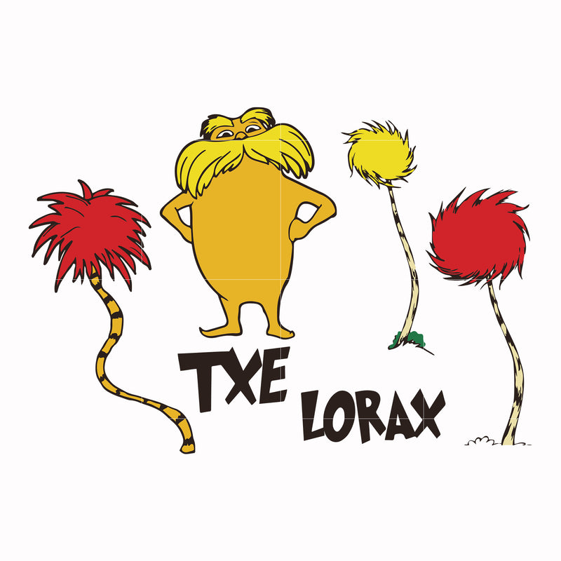 TXE Lorax svg, png, dxf, eps file DR000149