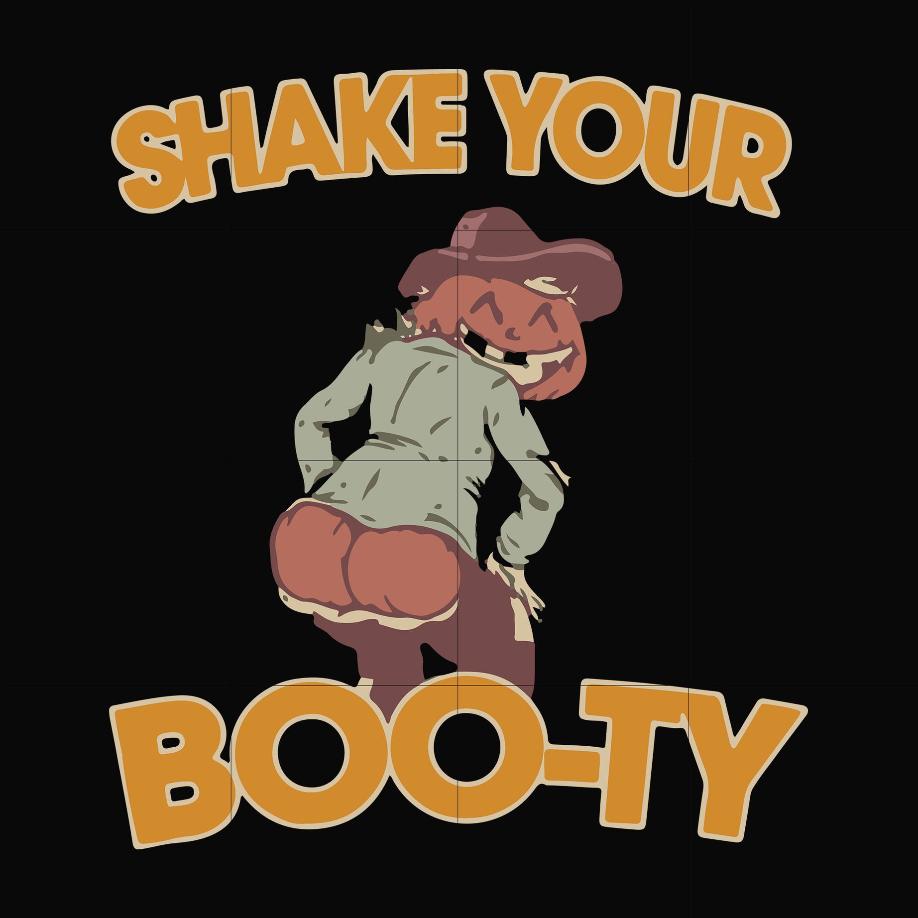 Shake your boo-ty svg, halloween svg png, dxf, eps digital file HWL17072034