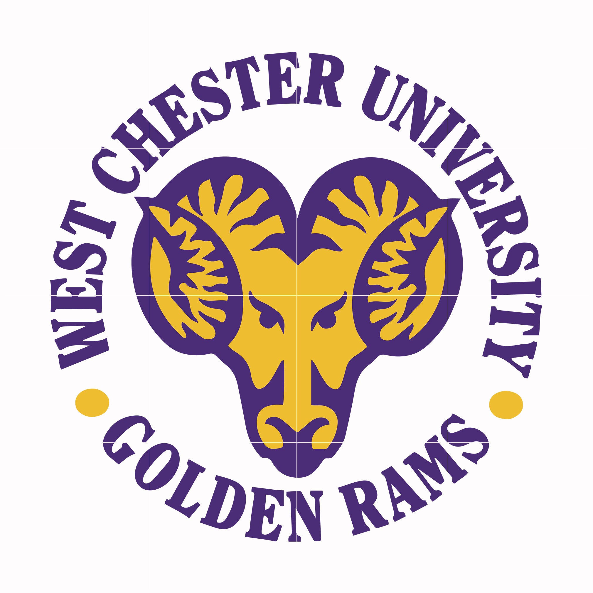 West Chester University svg, png, dxf, eps file NCAA0000341 – DreamSVG ...