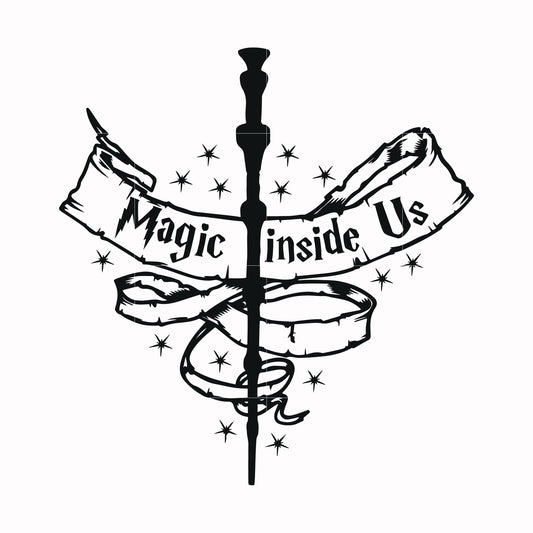 Magic inside us svg, png, dxf, eps file HRPT00020