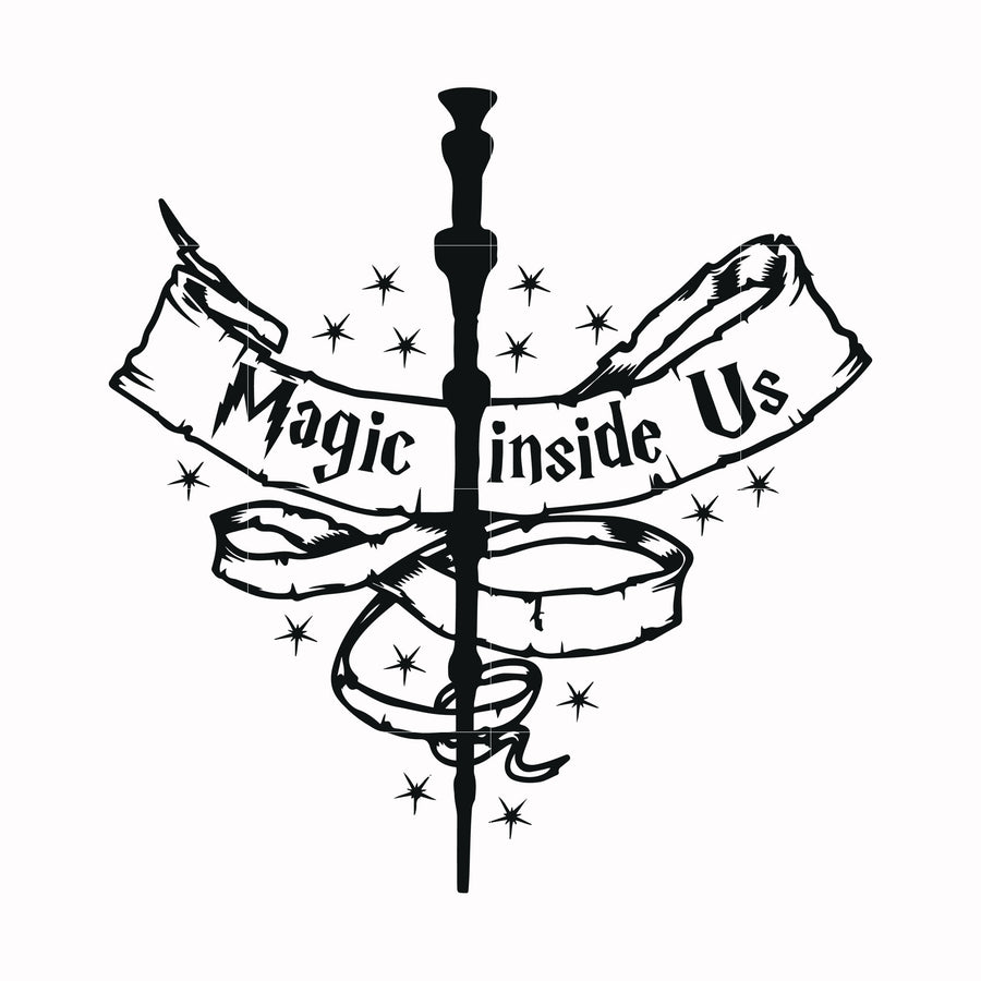 Magic inside us svg, png, dxf, eps file HRPT00020