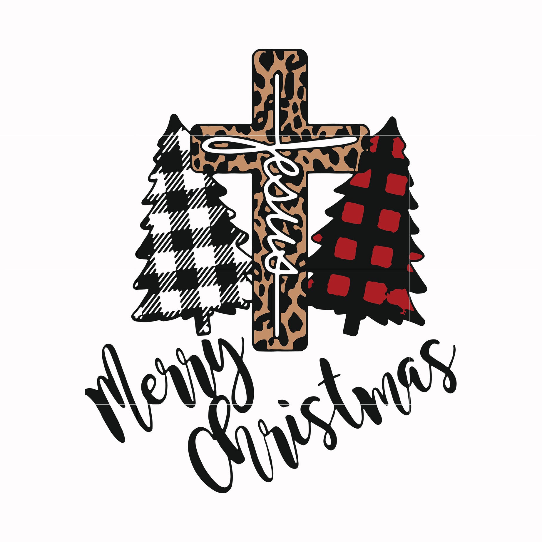 Merry Christmas Jesus svg, png, dxf, eps digital file NCRM15072029
