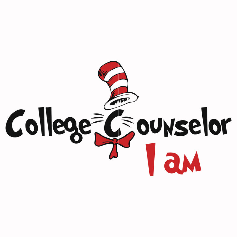 College Counselor I am svg, png, dxf, eps file DR000134
