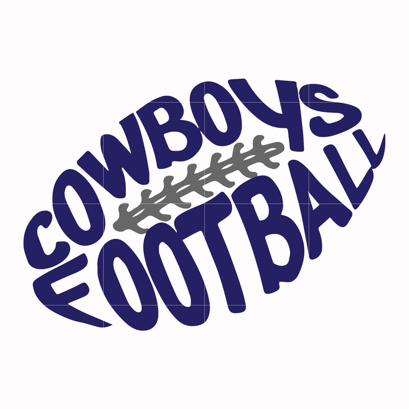 Cowboys football, svg, png, dxf, eps file NFL0000101