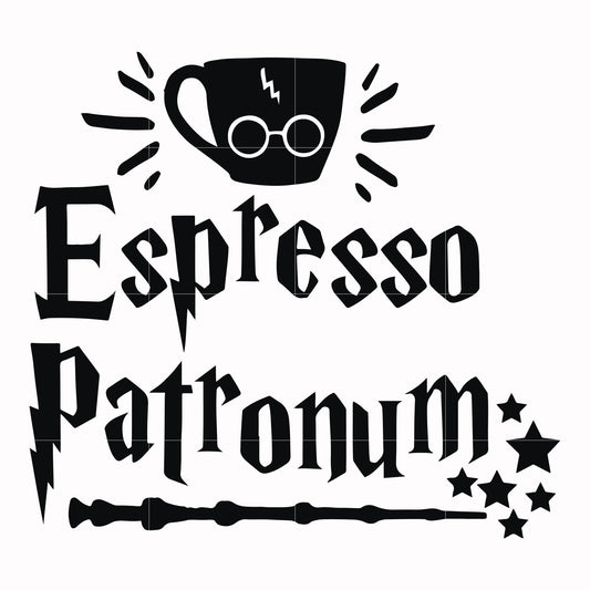 Expresso patronum svg, png, dxf, eps file HRPT00040