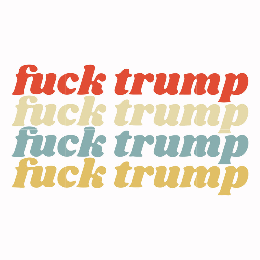 fuck trump fuck trump svg, png, dxf, eps file FN000287
