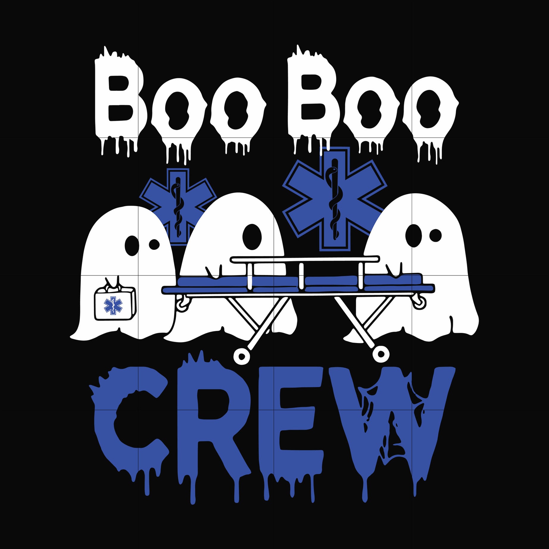 Color Crew Boo Boo Boo boo crew svg, png, dxf, eps digital file HLW0092 – DreamSVG Store