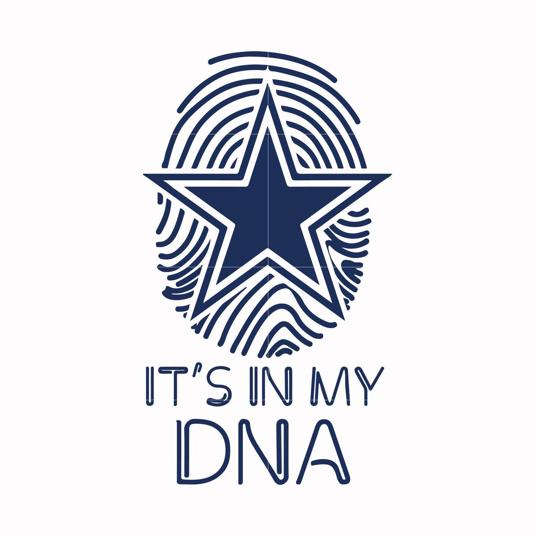 It's in my DNA, svg, png, dxf, eps file NFL0000121