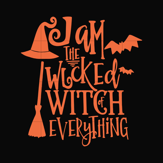 Wicked Witch svg, png, dxf, eps digital file HLW0090