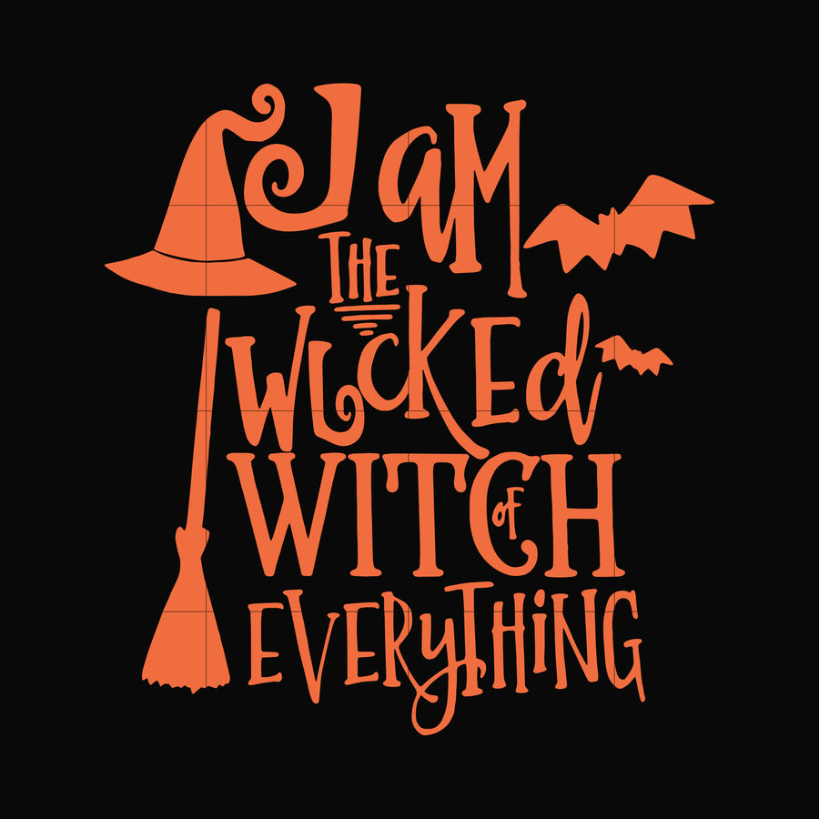 Wicked Witch svg, png, dxf, eps digital file HLW0090