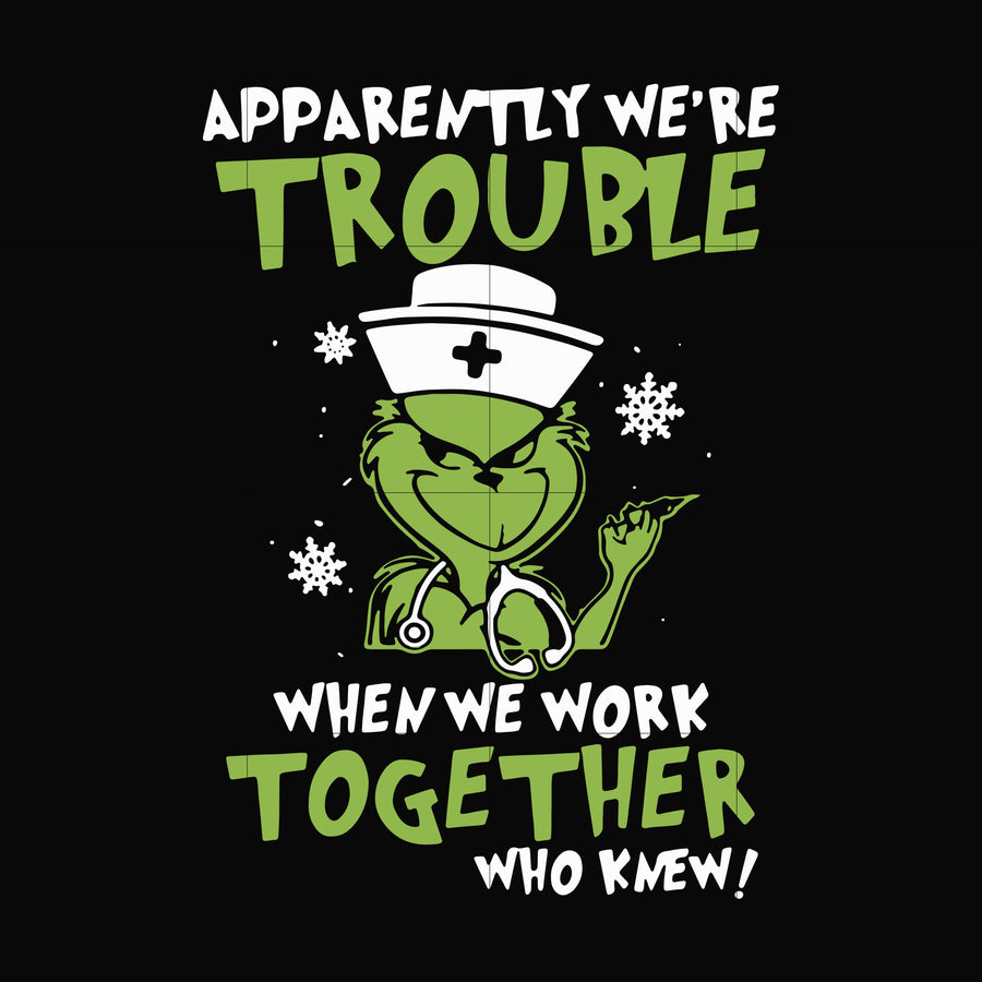 Apparently we're trouble when we work together who knew svg