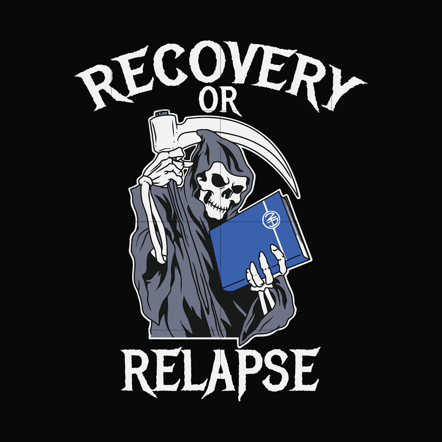 Recovery relapse svg, png, dxf, eps digital file OTH0018