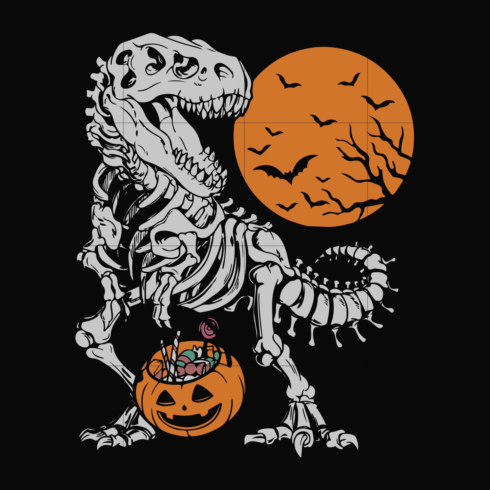 T Rex Halloween svg, halloween svg, png, dxf, eps digital file HWL22072032