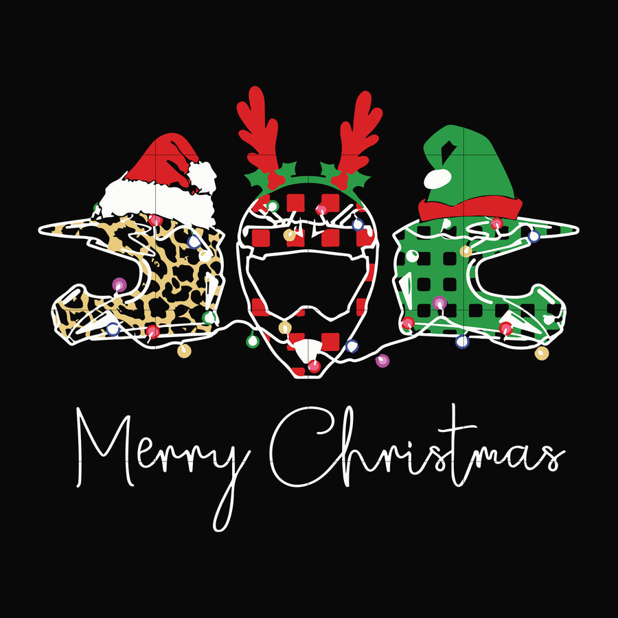Merry Christmas helmet svg, png, dxf, eps digital file NCRM14072029
