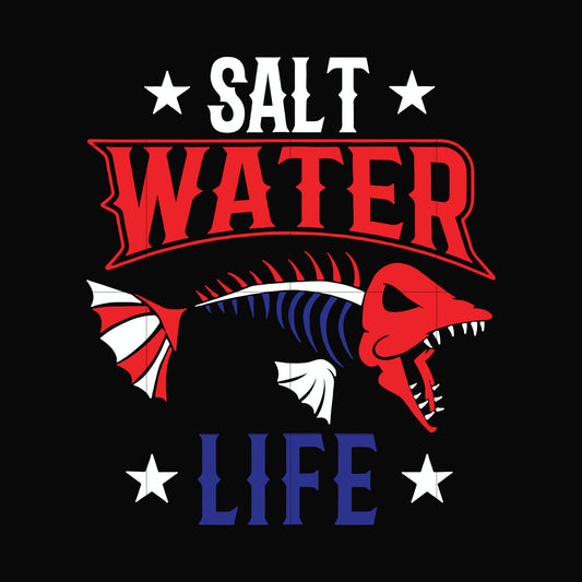 Salt water life svg, png, dxf, eps digital file OTH0075