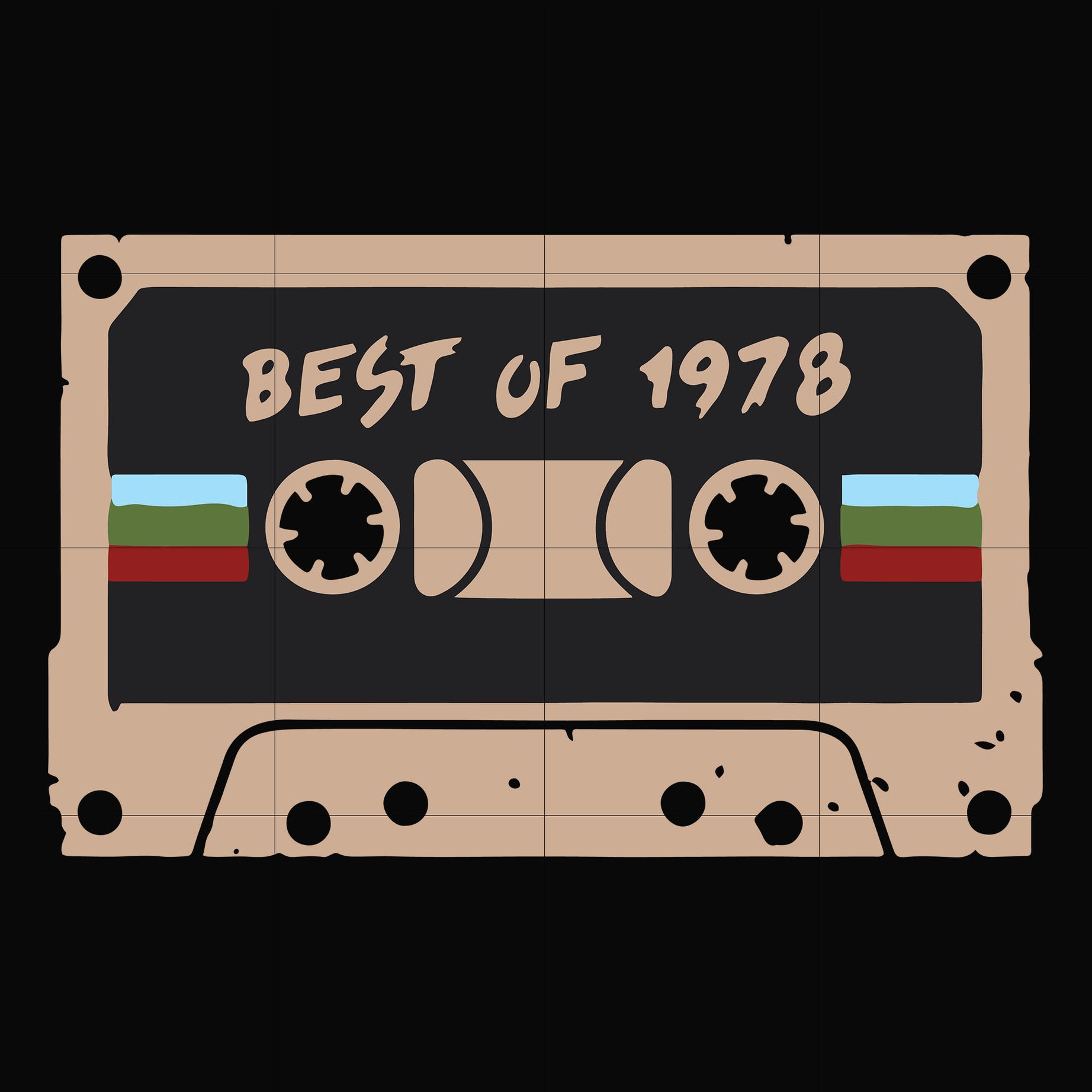 Best of 1978 svg, png, dxf, eps file FN000207