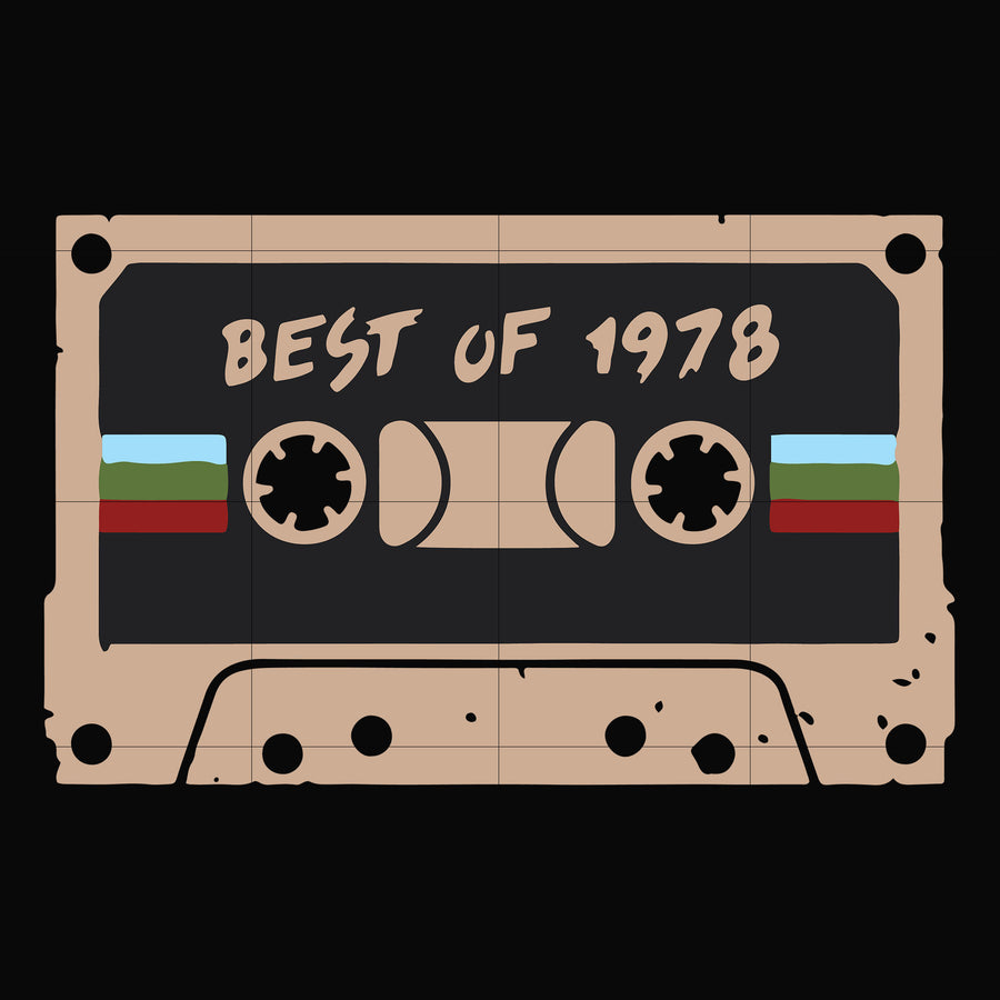 Best of 1978 svg, png, dxf, eps file FN000207