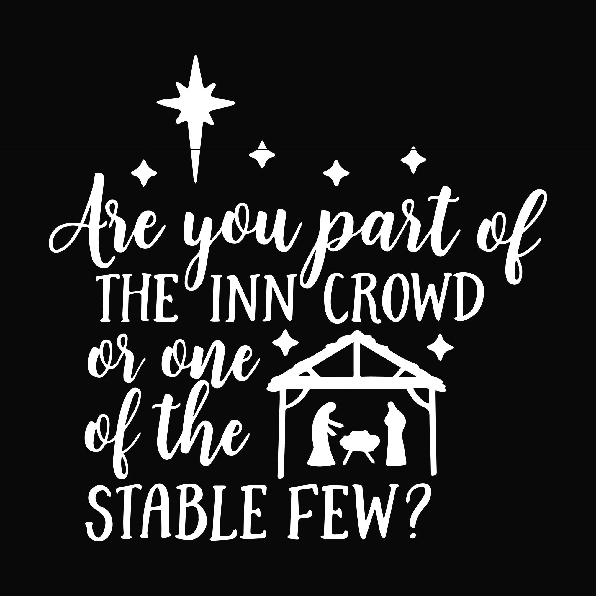 Are you part of the inn crowd or one of the stable few svg