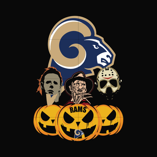 Los Angeles Rams svg, png, dxf, eps digital file HLW0215