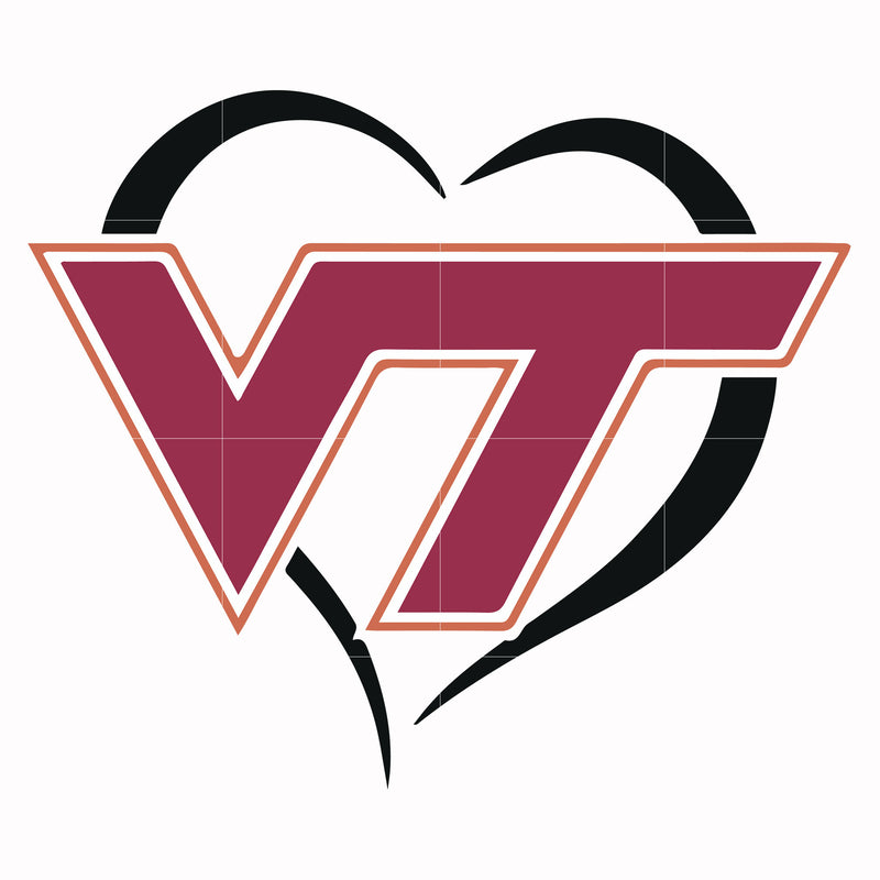 Virginia Tech Hokies svg, png, dxf, eps file NCAA0000330