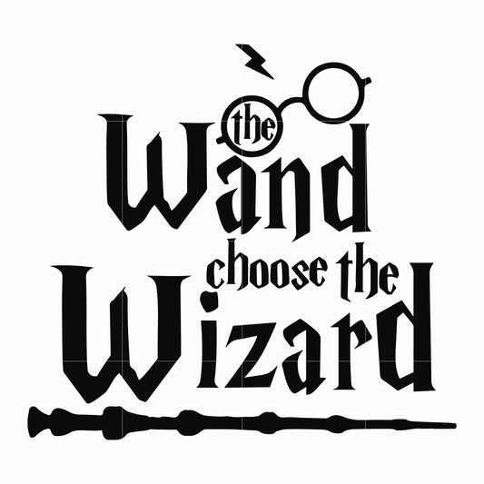 The wand choose the wizard svg, png, dxf, eps file HRPT0004