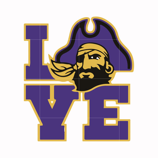 East Carolina Pirates svg, png, dxf, eps file NCAA0000252