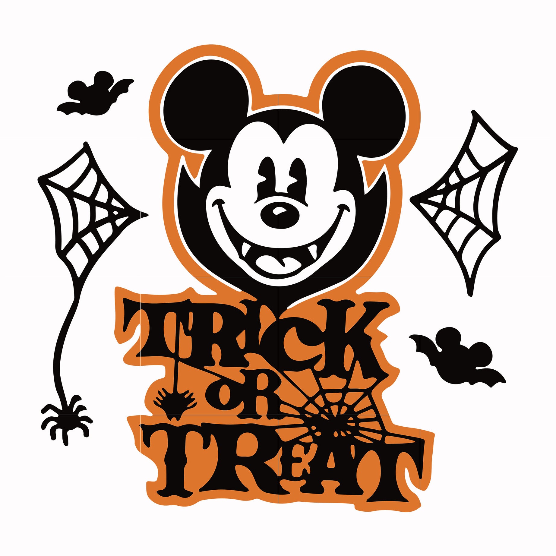 Trick or treat Mickey svg, halloween svg png, dxf, eps digital file HWL17072026