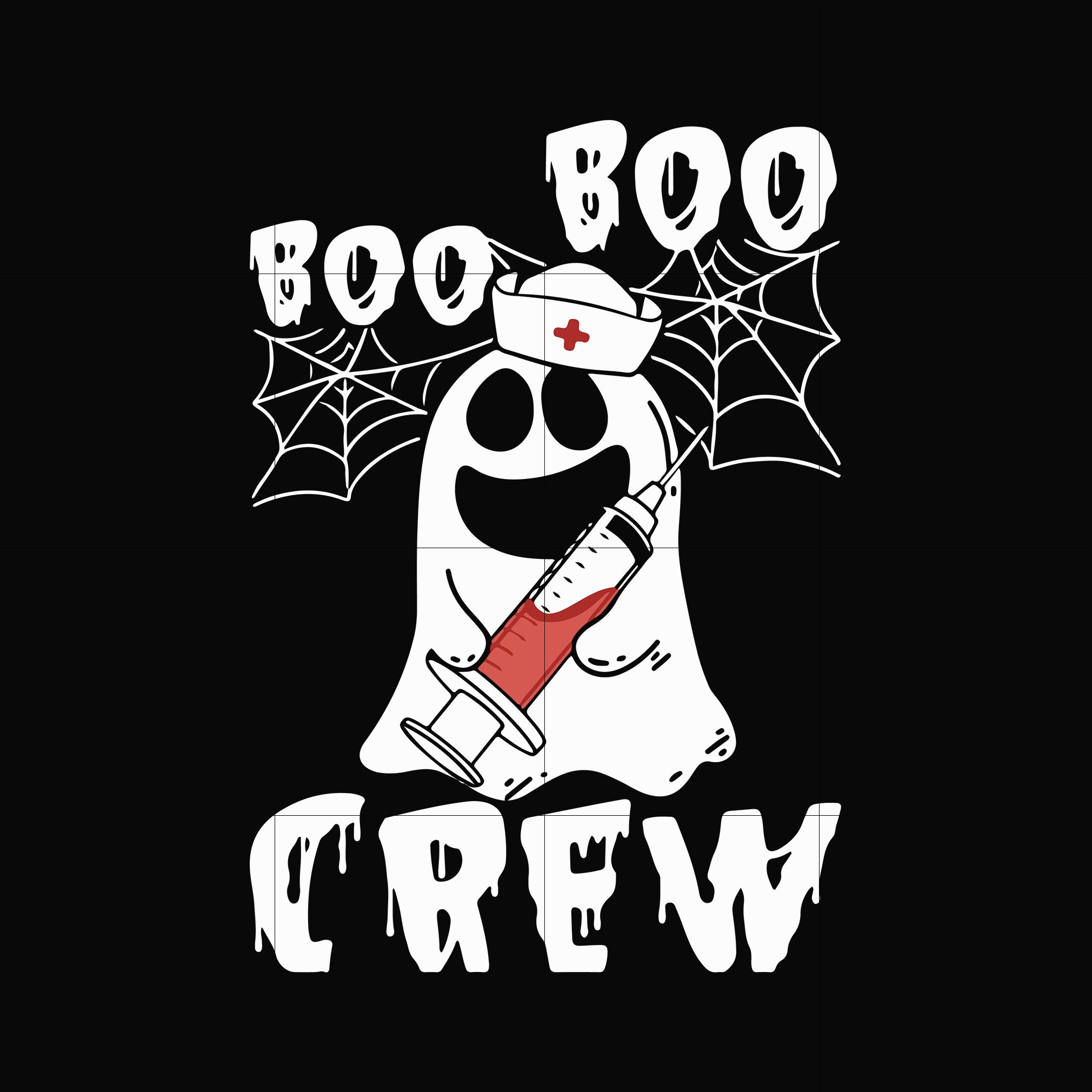 Boo boo crew svg