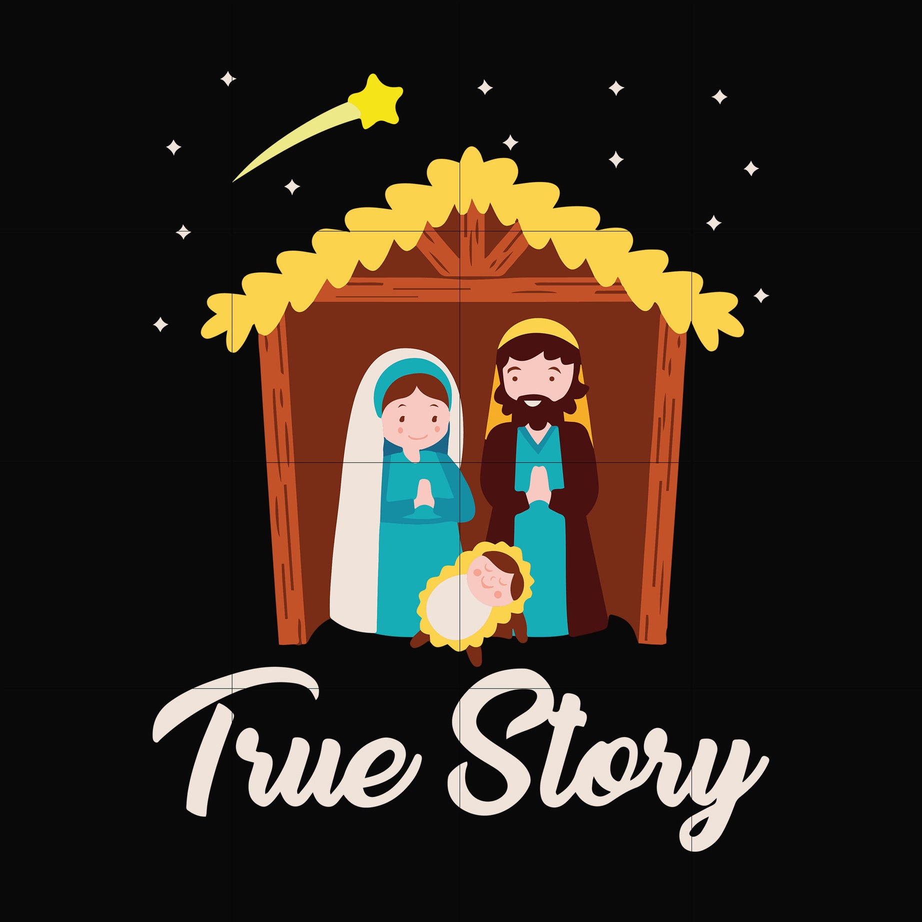 True story Jesus svg, png, dxf, eps digital file NCRM15072031