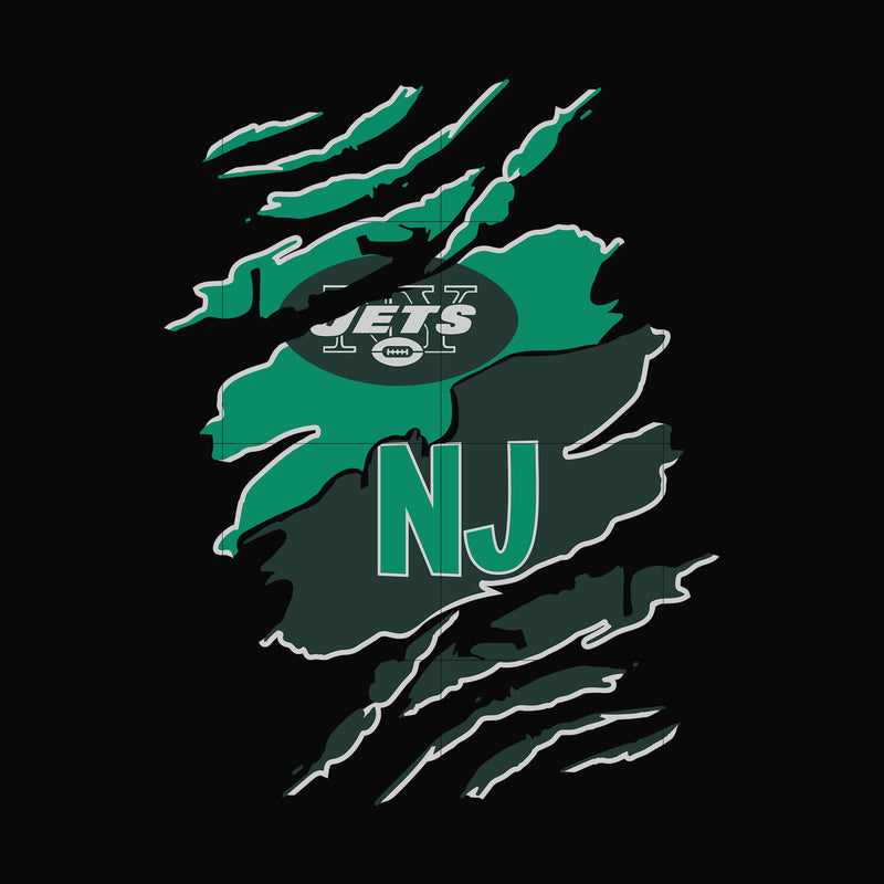 New York Jets svg, png, dxf, eps digital file HLW0269