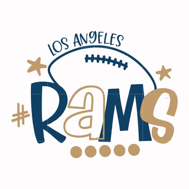Los Angeles Rams, svg, png, dxf, eps file NFL000029