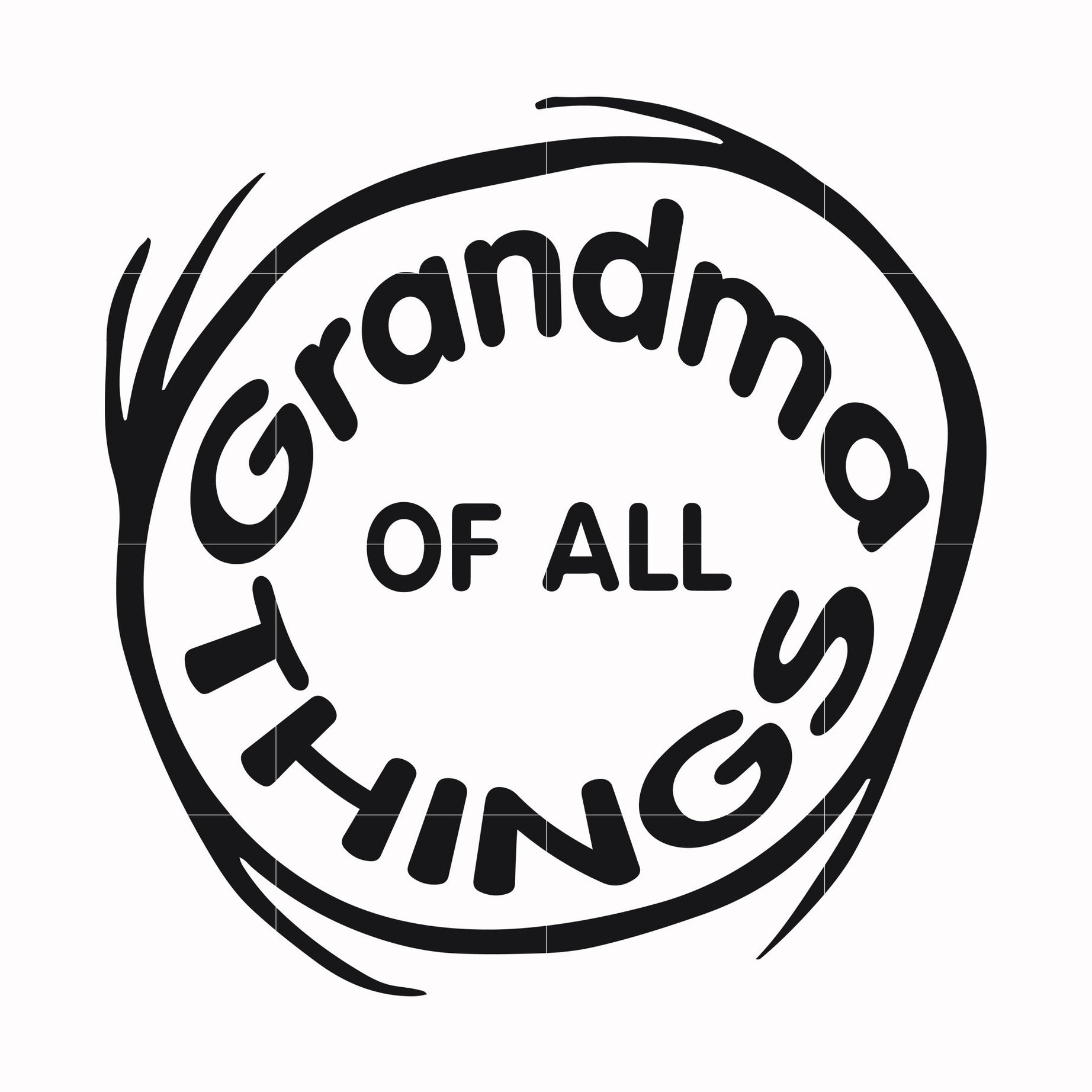 Grandma of all things svg, png, dxf, eps file DR000157