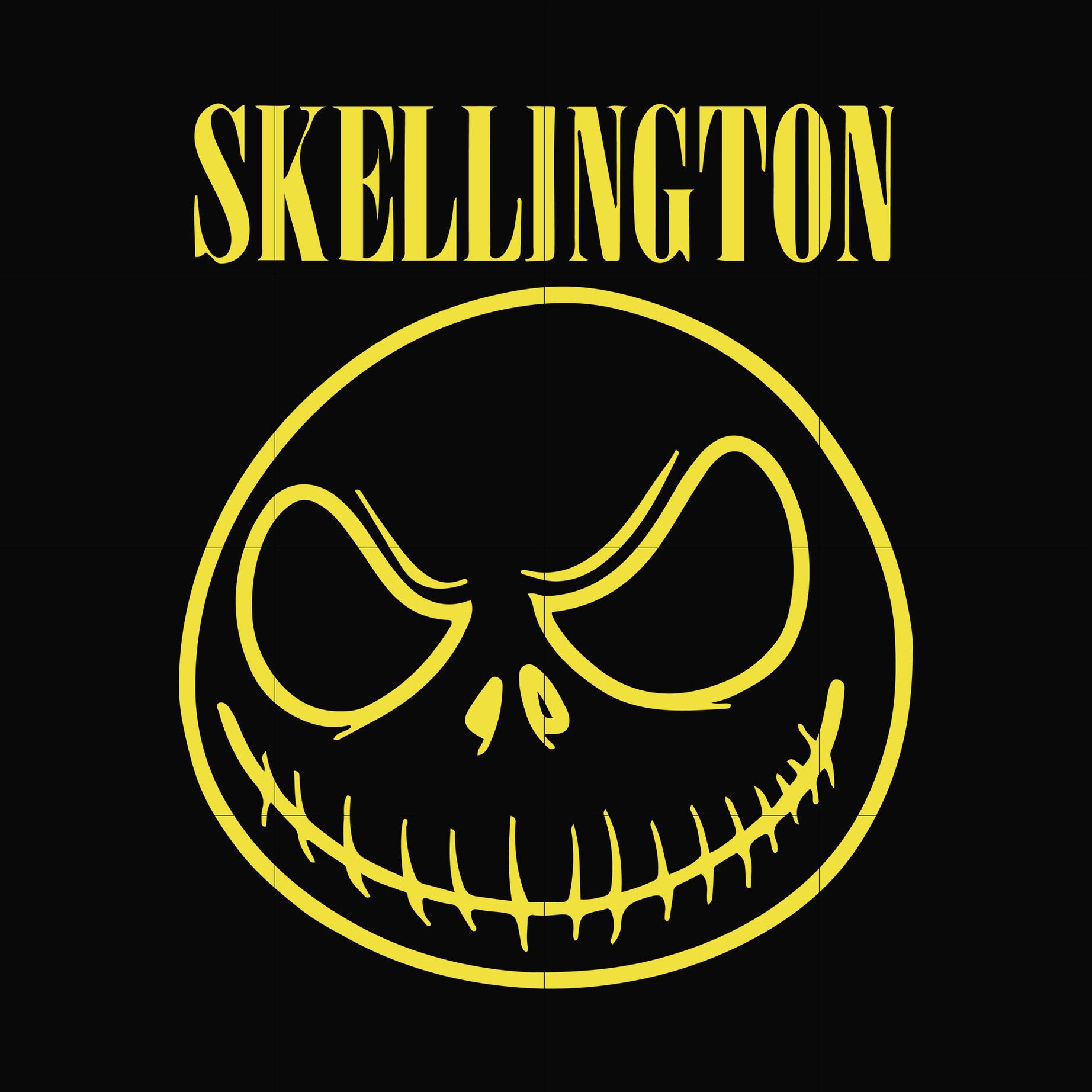Skellington svg, png, dxf, eps digital file NCRM0124