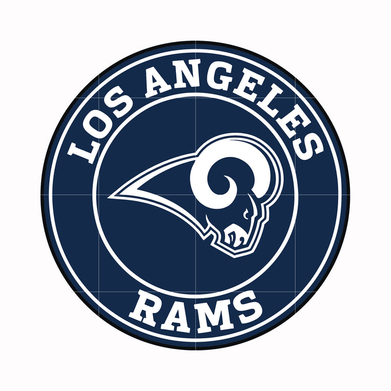 Los Angeles Rams, svg, png, dxf, eps file NFL000011